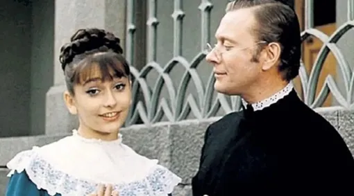 Ия Нинидзе и Андрей Миронов в фильме «Небесные ласточки» (1976)