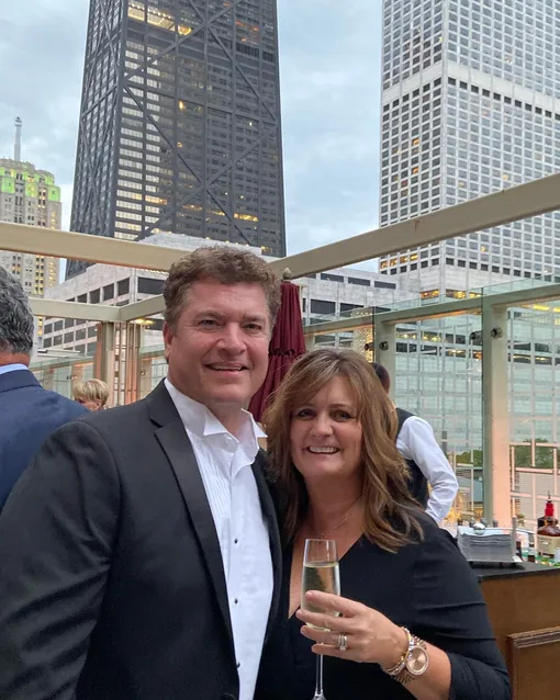 Пэт Финн с женой Донной Пэт Финн с женой Донной