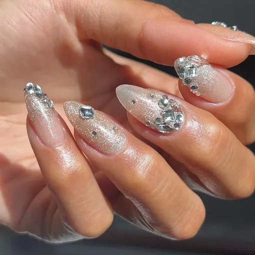 новогодний маникюр идеи