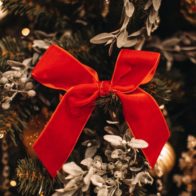 Как сделать бархатные банты — трендовый декор Нового года: 3 лайфхака с видео Как сделать бархатные банты — трендовый декор Нового года: 3 лайфхака с видео