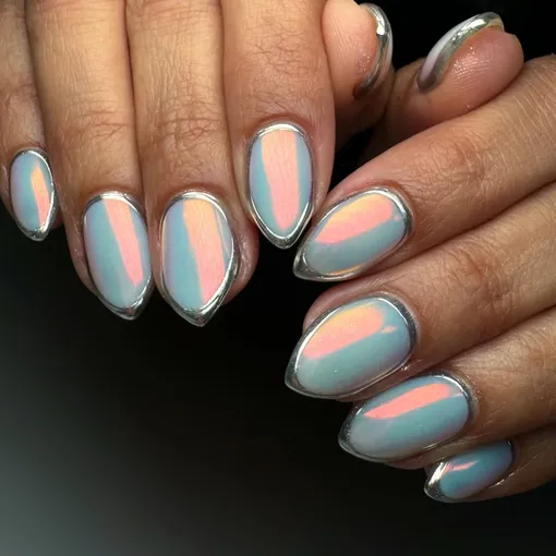 Футуристический маникюр Футуристический маникюр