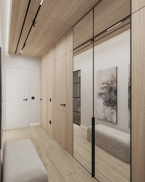 Как расширить маленькую прихожую фото