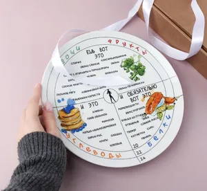 Тарелка для похудения 3 в 1, секционная