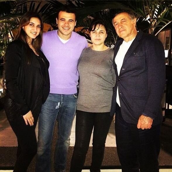 Эмин Агаларов и семья