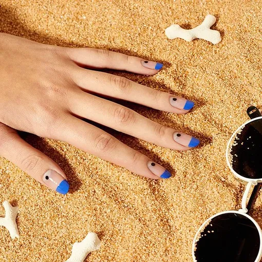 «голый» маникюр