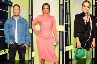 Анна Хилькевич в салатовых лосинах, Ольга Бузова в платье с вырезом-сердечком: как выглядели гости Национальной премии интернет-контента