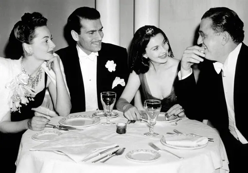 Оливия де Хэвилленд, второй муж Вивьен Ли Лоуренс Оливье, Вивьен Ли и Дэвид Селзник как снимались унесенные ветром