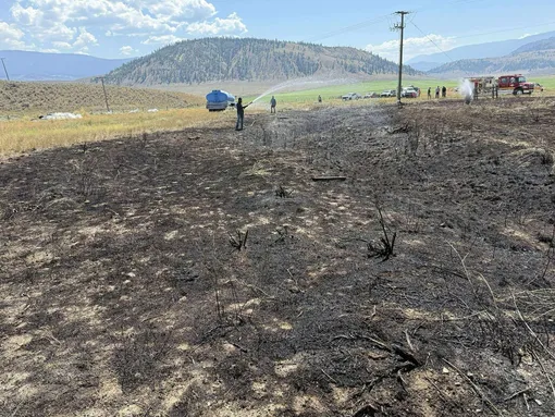 Пожарные быстро ликвидировали возгорание
