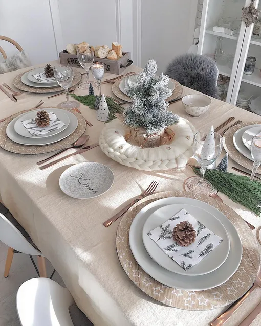 Елка на новогодний стол