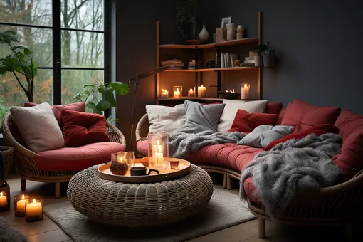 «Новый красный»: назван ретро-оттенок, который станет доминирующим в интерьерах в 2026