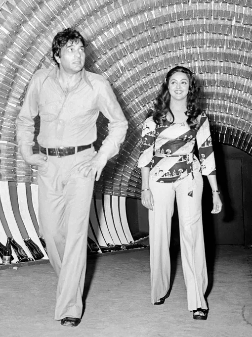 Дхармендра и Хема Малини