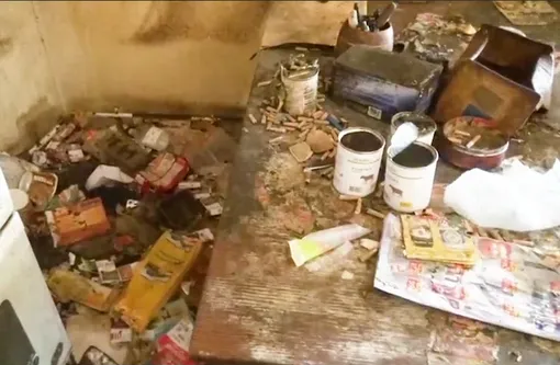 грязная квартира