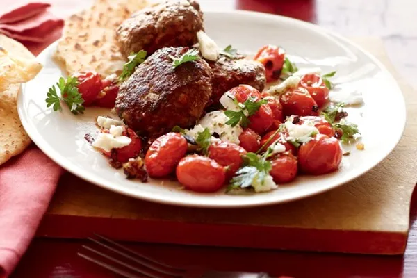 Тефтели с помидорками черри