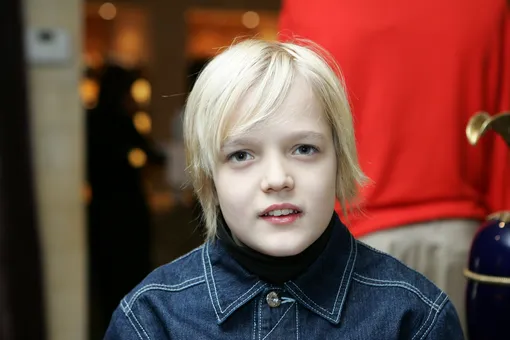 Сын Сергея Зверева в 2005 году