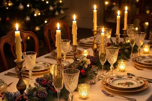 Всё лучшее сразу: как сервировать новогодний стол в стиле максимализма Всё лучшее сразу: как сервировать новогодний стол в стиле максимализма