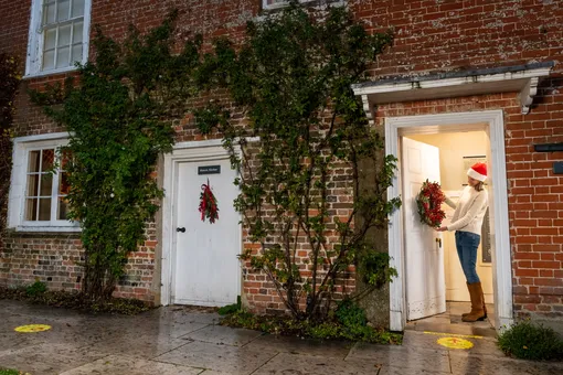 Как сделать так, чтобы рождественский венок смотрелся дорого