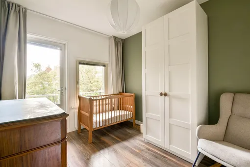 зеленая детская комната