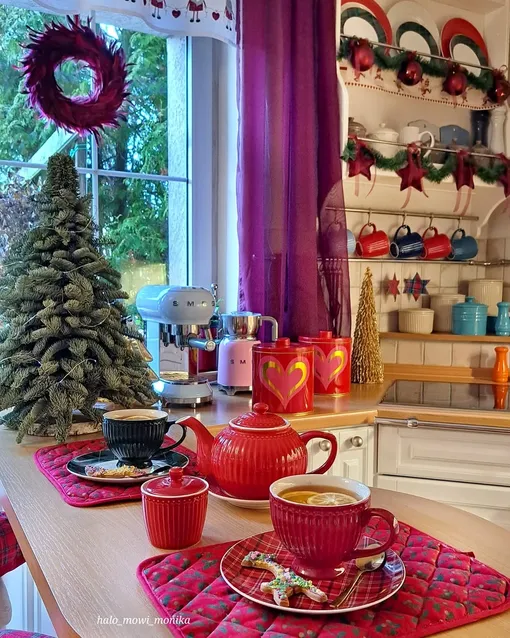 Текстильные плейсматы или салфетки для сервировки стола с зимними рисунками стоят недорого и помогут бюджетно украсить кухню к новому году 2026 Текстильные плейсматы или салфетки для сервировки стола с зимними рисунками стоят недорого и помогут бюджетно украсить кухню к новому году 2026