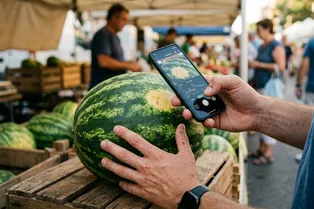 Не стучу по арбузу наугад: как смартфон помогает выбрать спелый плод — микрофон и камера вместо уха и кулака Не стучу по арбузу наугад: как смартфон помогает выбрать спелый плод — микрофон и камера вместо уха и кулака