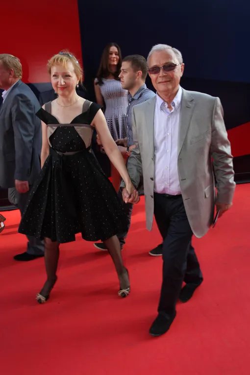 Лев Прыгунов с женой