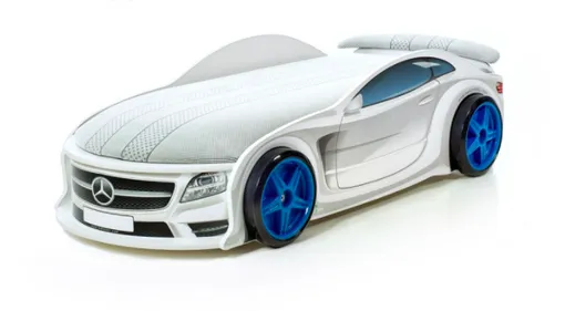 Кровать-машина Мерседес-М белый, 15 800 руб.