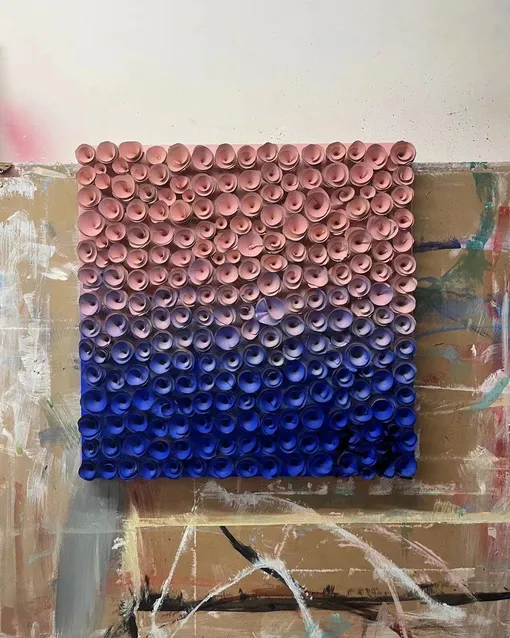 Бумажный декор на стену 3D эффект фото Бумажный декор на стену 3D эффект фото