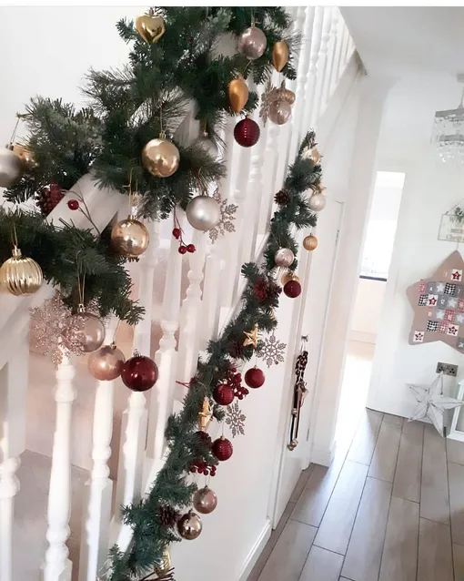 хвойная гирлянда хвойная гирлянда