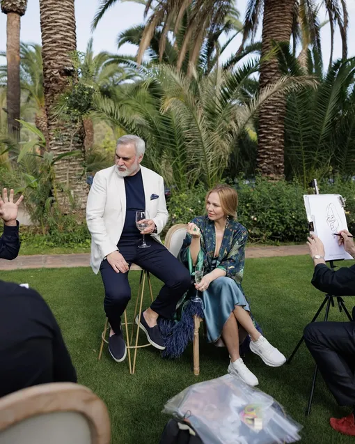 Альбина Джанабаева и Валерий Меладзе