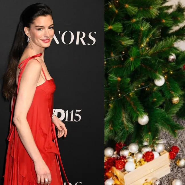 Китайский шик: дизайнер Энн Хэтэуэй показала, чем заменить «скучную» подставку под ёлку