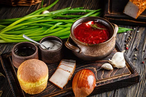 Настоящий кубанский борщ