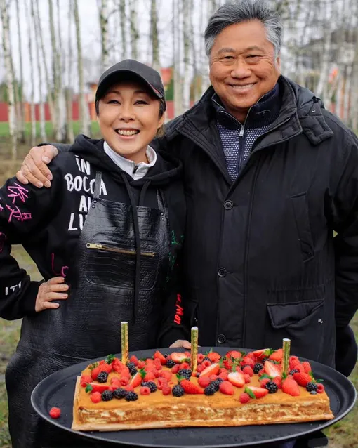 Анита Цой с мужем Сергеем Анита Цой фото с мужем Сергеем