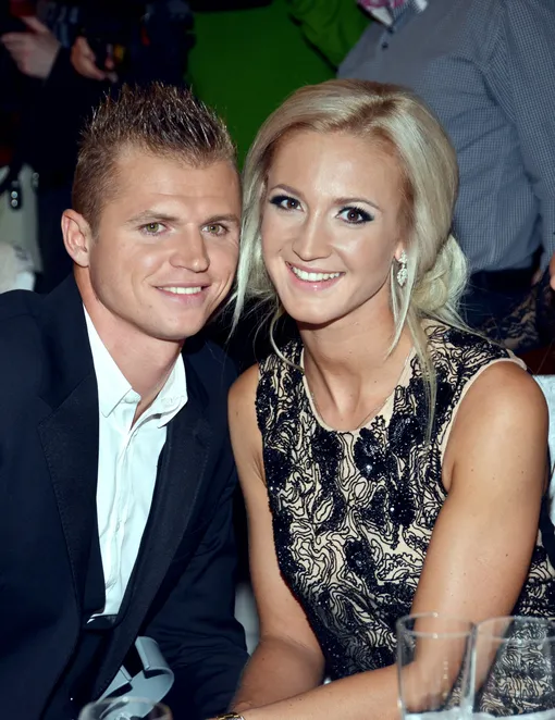 Ольга Бузова и Дмитрий Тарасов в 2014 году Ольга Бузова и Дмитрий Тарасов в 2014 году