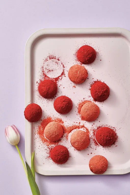 Печенье с ягодной посыпкой Печенье с ягодной посыпкой