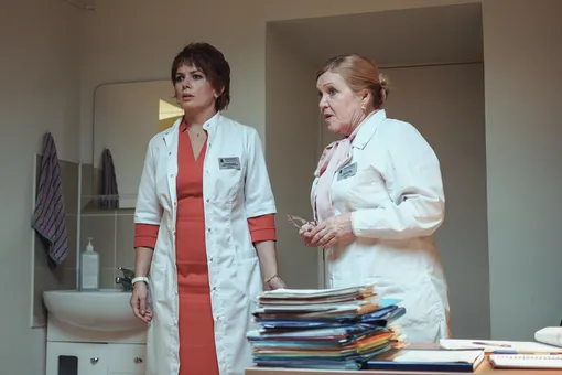 Мария Порошина на съемках сериала «Склифосовский» Мария Порошина на съемках сериала «Склифосовский»