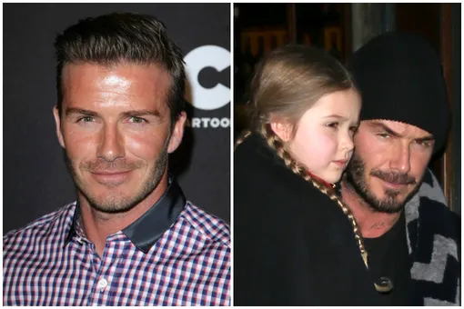 Дэвида Бекхэма критикуют за поцелуй в губы с дочерью Дэвида Бекхэма критикуют за поцелуй в губы с дочерью