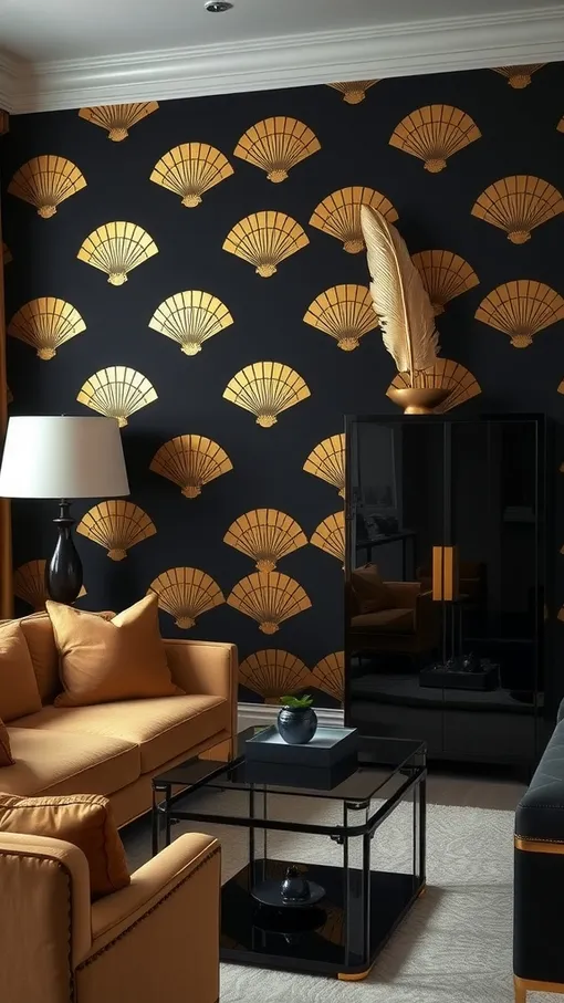 гостиная ар деко фото идеи