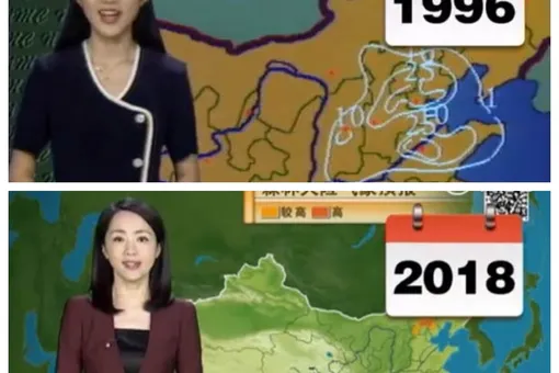 Китайская телеведущая не постарела за 22 года карьеры. Убедитесь сами