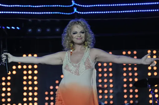 Лариса Долина на выступлении Лариса Долина на выступлении