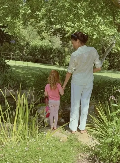 Меган Маркл и принцесса Лилибет Меган Маркл и принцесса Лилибет