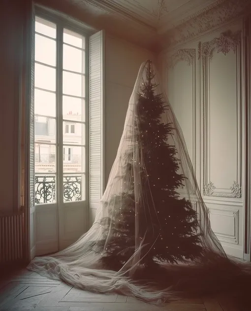 елка в фате фото