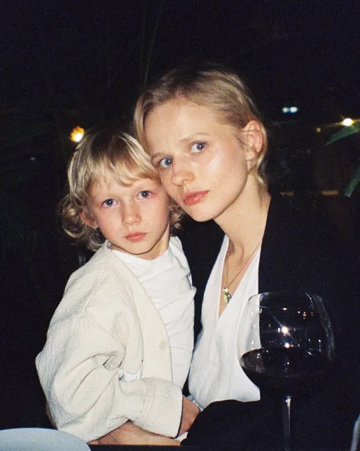 Александра Бортич с сыном Александром Александра Бортич с сыном Александром