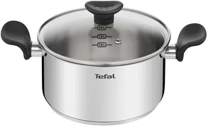 Кастрюля с крышкой Tefal Primary 24 см 5,2 л E3084674 Кастрюля с крышкой Tefal Primary 24 см 5,2 л E3084674