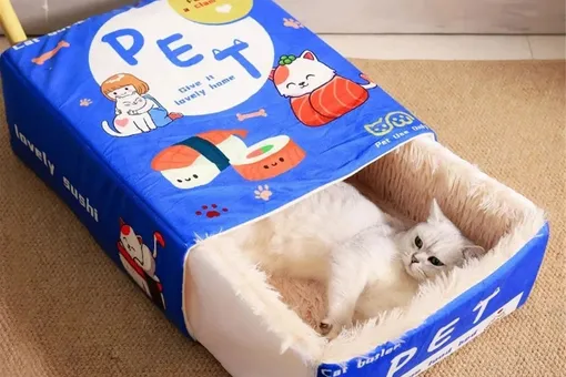 Кот не устоит: на маркетплейсах появились мягкие коробки для питомцев Кот не устоит: на маркетплейсах появились мягкие коробки для питомцев