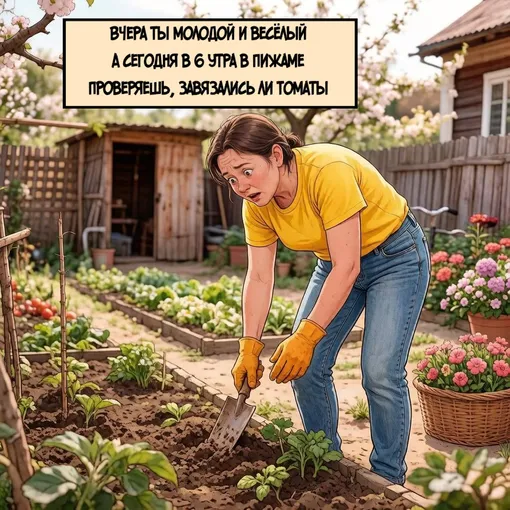 мемы про дачу