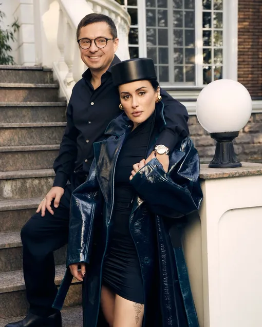 Тина Канделаки и Василий Бровко