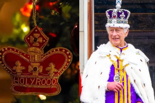 Рождественские носки из штор в замке Карла III выставят на аукцион Рождественские носки из штор в замке Карла III выставят на аукцион