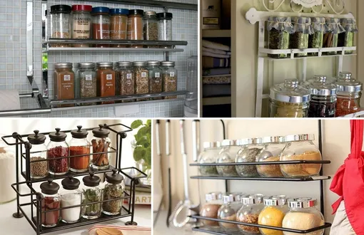 Хранить соль, сахар и специи в удобных ёмкостях Хранить соль, сахар и специи в удобных ёмкостях