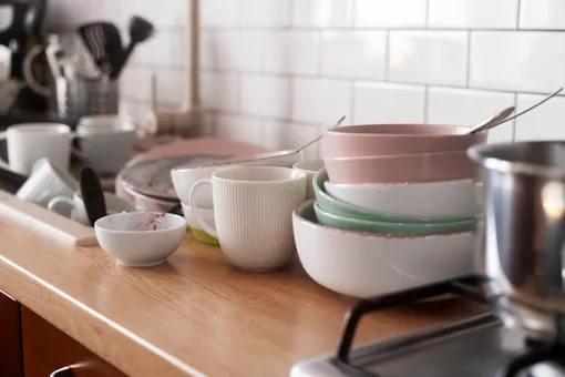 грязная посуда