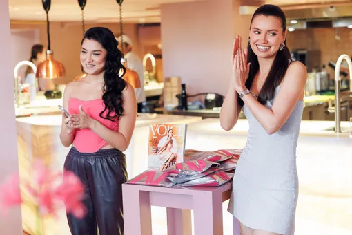 Катя Голден, Карина Нигай, Яна Пилецкая, Мария Тарасова и другие на презентации коллаборации