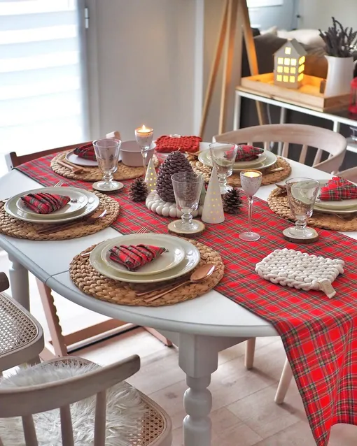 Дорожка на новогоднем столе